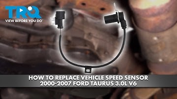 How to Replace Vehicle Speed Sensor 2000-2007 Ford Taurus 3.0L V6