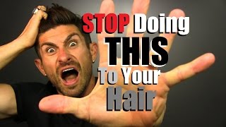 STOP Doing THIS To Your Hair!! 6 Hair Care Mistakes Men Make screenshot 1