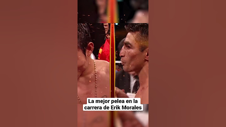 Erik Morales dio cátedra de boxeo ante Pacquiao