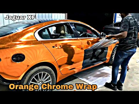 Orange Automotive Vinyl