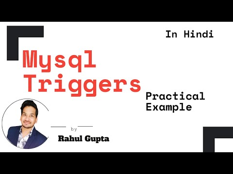 Mysql Triggers Tutorial | Mysql Trigger Before Insert