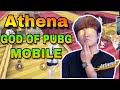 Athena gaming  god of pubg mobile  1 vs 4 moments  clutch