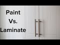 Paint vs laminate for your next remodel  kitchen magic kitchenremodel painting