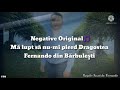 negativ ton fata-ma lupt sa nu-mi pierd dragostea (Fernando din Bărbulești)