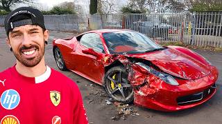 REBUILDING A WRECKED FERRARI 458