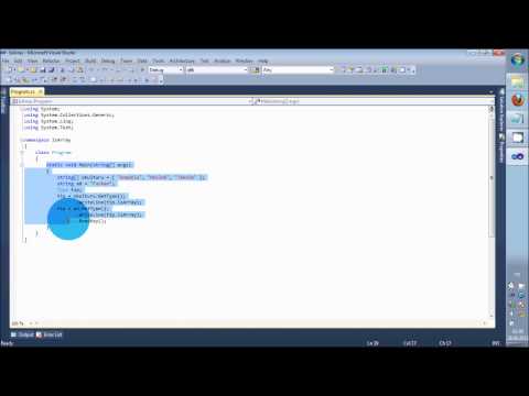 C#.Net - IsArray Metodu