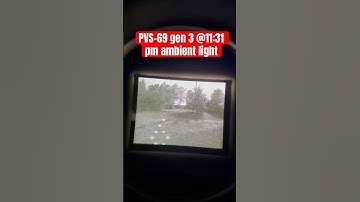 Testing PVS-69 at Night – Actual Footage Through the lense! #tacticalgear #NVG #budgetbuild