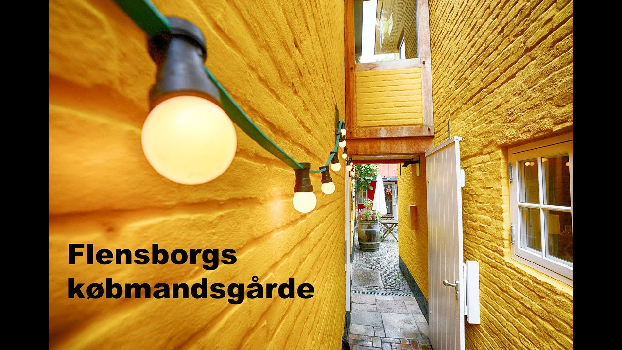 SMUKKE KØBMANDSGÅRDE I FLENSBORG