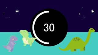 π¦Dinosaur π¦ Kids 1 minute/60 second timer for kids (with sound π΅) Profile