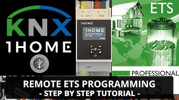 KNX Remote ETS Programming by 1Home
