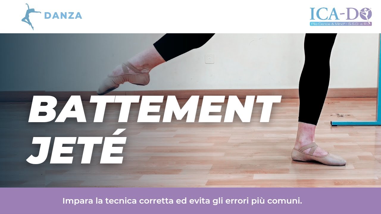 Imparare i Battement Jeté | sbarra danza classica