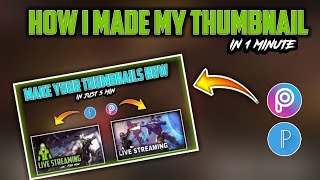 HOW I MAKE MY THUMBNAILS | HOW TO MAKE THUMBNAILS BY PIXELLAB AND PICSART | screenshot 2