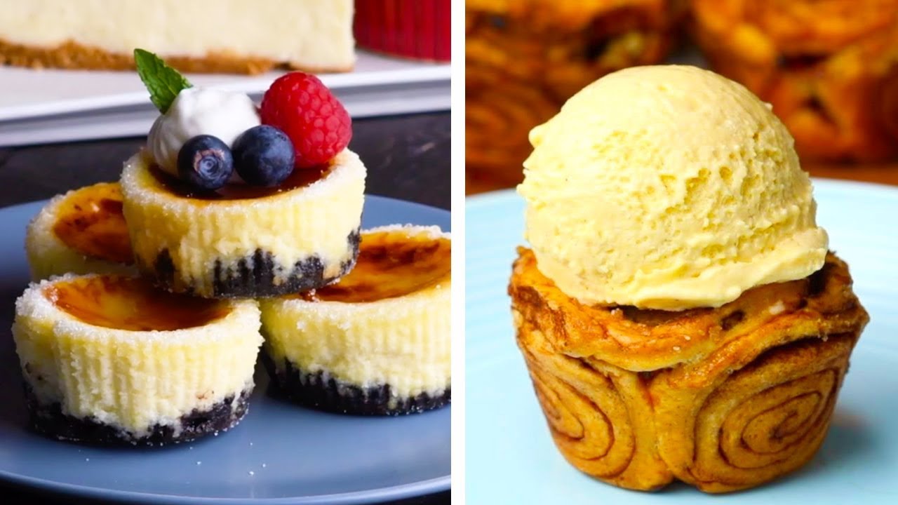 6 Clever Dessert Mashup Recipes | S'mores Baked Alaska & Oreo Crème Brûlée Cheesecake | So 