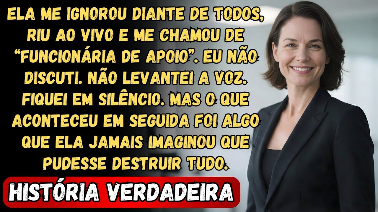 Ela Me Ignorou Como Funcionária de Apoio. Fiquei em Silêncio — 48 Horas Depois, Ela Perdeu Tudo
