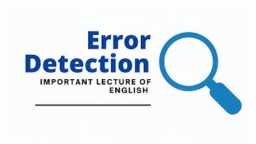 Error detection | Important Lecture of English | Sir Naeemullah mahar