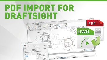 PDF Import for DraftSight