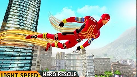 Flying Hero Robot Transform Car: Robot Games Vinegar Games Gameplay