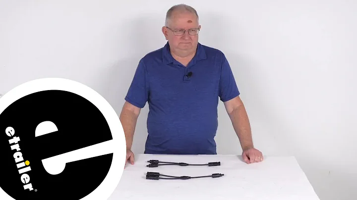 etrailer | Feature Review MC4 Y-Adapter Parallel Cables for Redarc Solar Panels