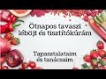 Ötnapos tavaszi léböjt és tisztítókúrám l Tapasztalataim és tanácsaim