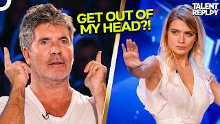 She Sent Amanda’s SECRET Thought Straight Into Simon’s Mind?! | Britain’s Got Talent