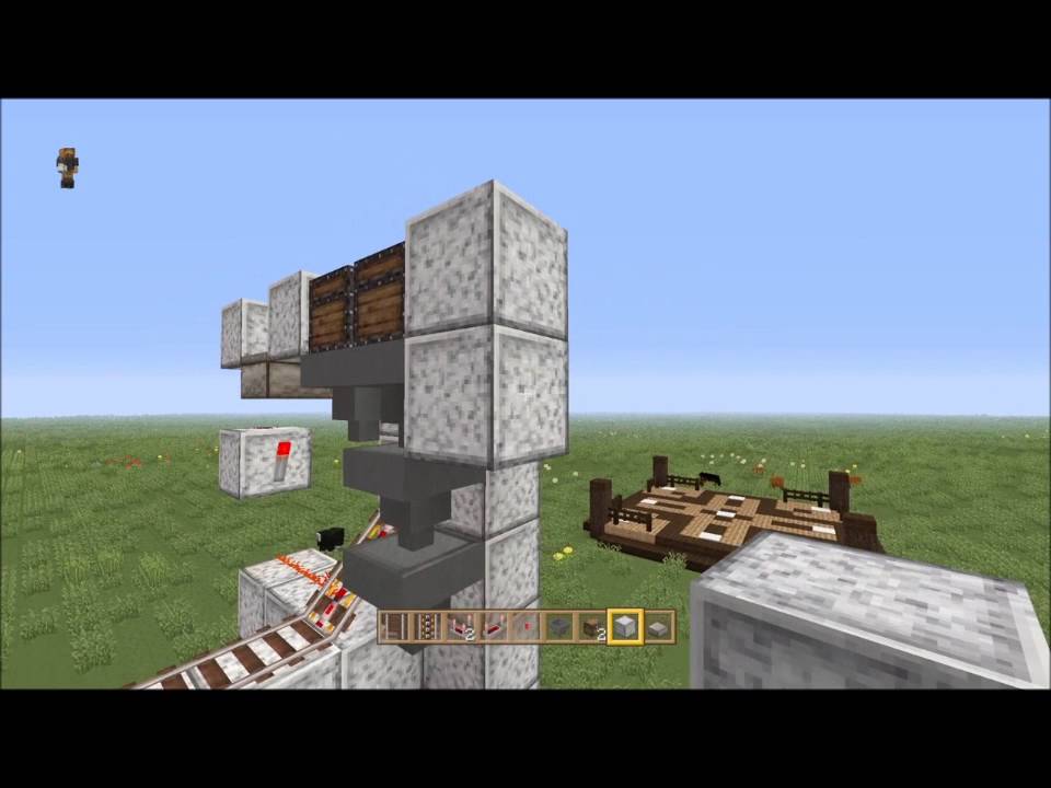 Fonderie automatique Minecraft PS4 - YouTube