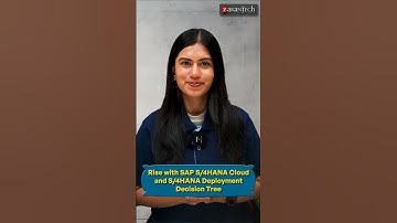 Rise with SAP S/4HANA Cloud and S/4HANA Deployment Decision Tree | ZaranTech #Shorts