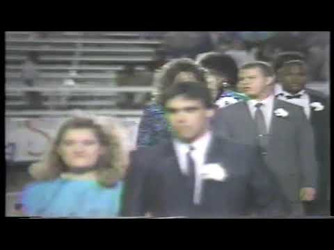 1988 Opp High School Homecoming Court and Senior Player Introduction