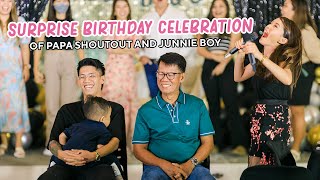 Surprise Birthday Celebration of Papa Shoutout and Junnie Boy | Event 312