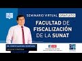 Facultad de Fiscalización de la SUNAT | Ruben Saavedra