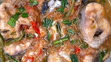 Rohu fish 🐟 curry in Naga style | boil fish 🐟 recipe Naga style