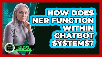 How Does NER Function Within Chatbot Systems?