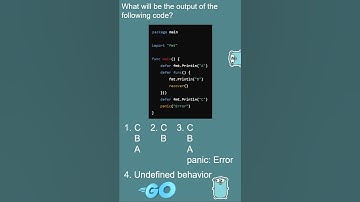 Golang Interview Question #30