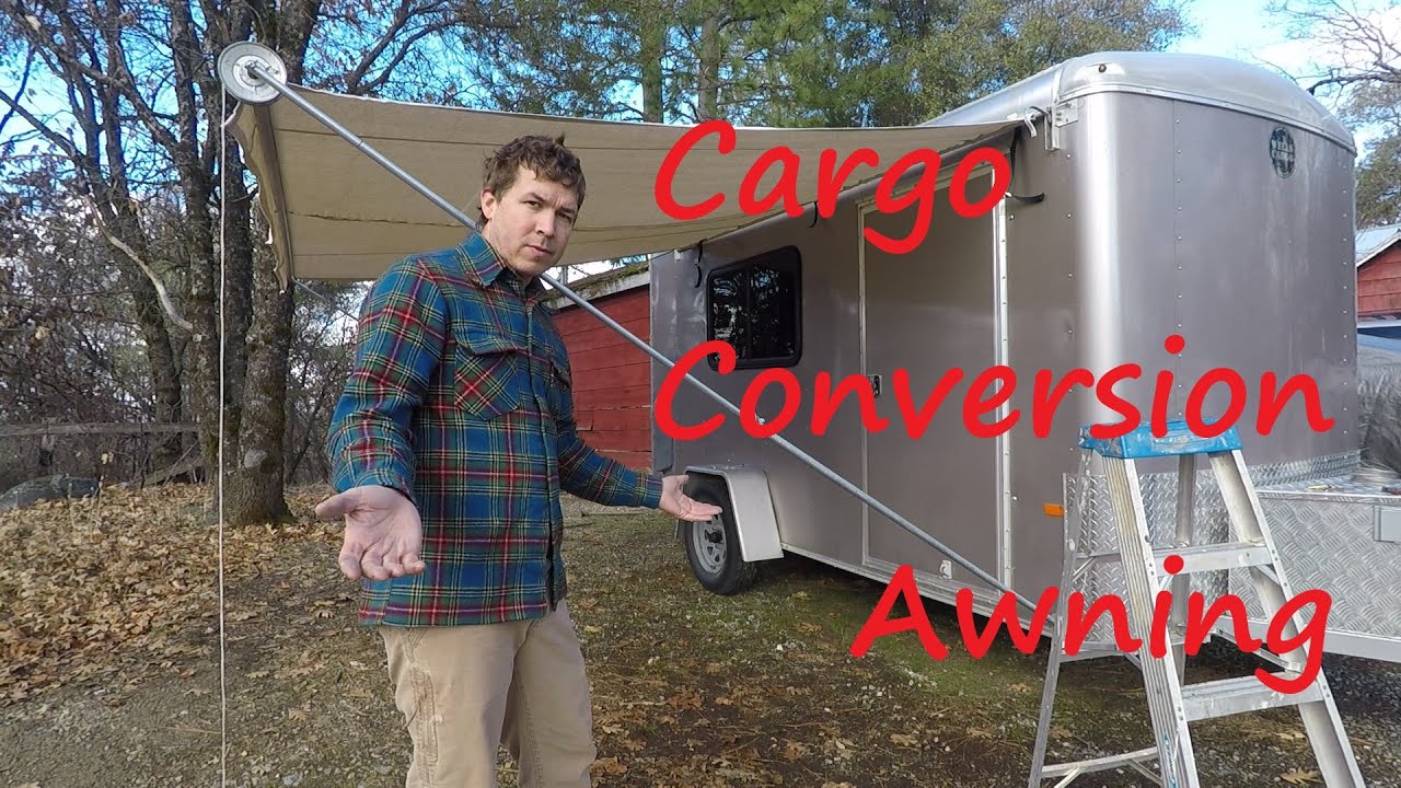 CargoTrailer DIY Awning YouTube