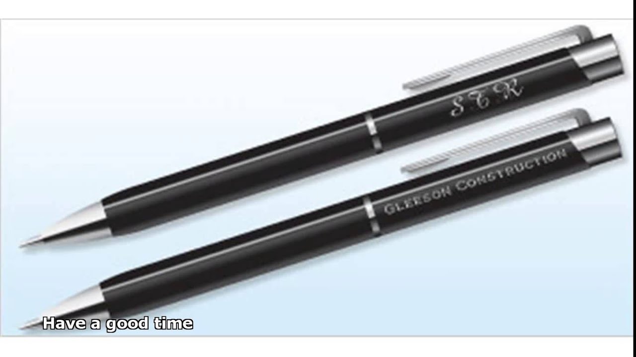 pens engraved YouTube