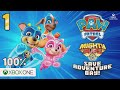 PAW Patrol: Mighty Pups Save Adventure Bay (XB1) - Walkthrough (100%) Ep. 1 - The Meteor