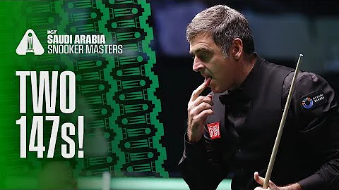 BOTH 147s! Ronnie O'Sullivan's TWO MAXIMUMS In Same Match vs Wakelin | Saudi Arabia Snooker Masters