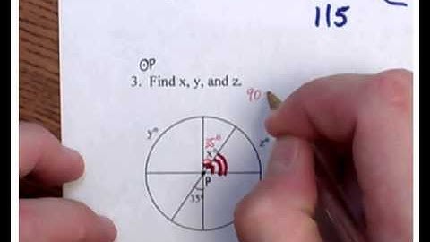 Geometry Notes Circles Day 1 Central Angles, Arc Measure Part 2