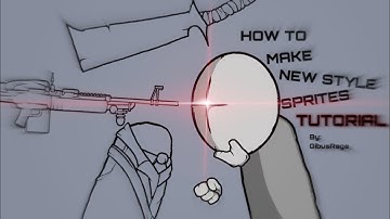 Madness Combat Sprite Tutorial - How To make Sprites in new style