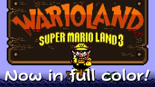 Wario Land: Super Mario Land 3 DX - Full Color Hack Showcase