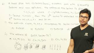 COA | Secondary Memory | Example 7 | Ravindrababu Ravula | Free GATE CS Classes