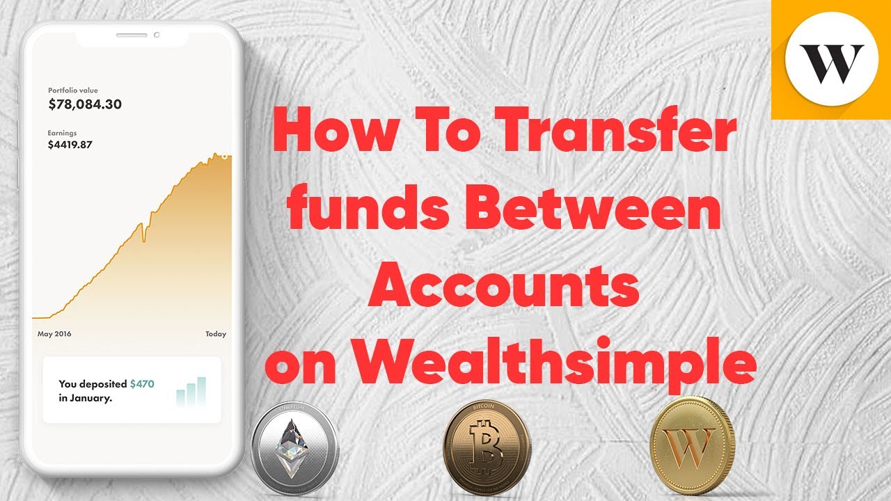 How To Transfer Funds Between Account on Wealthsimple | Personal to TFSA|  TSFA To Crypto Account|