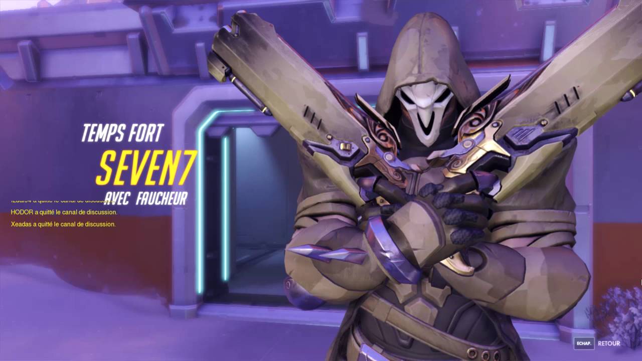Overwatch Reaper Faucheur Skins And Highlight Intro Youtube