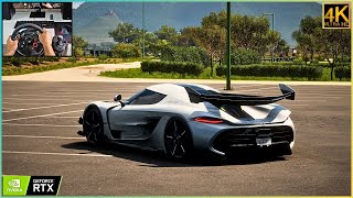 KOENIGSEGG JESKO - Forza Horizon 5 | RTX 4080 (16Gb) 60FPS | Logitech G29 Gameplay | 4KVideo