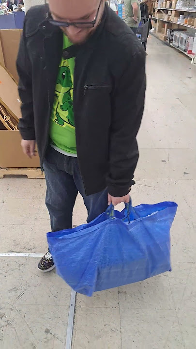 Finding a pack Little for Big adult diapers for $3 at a bin store