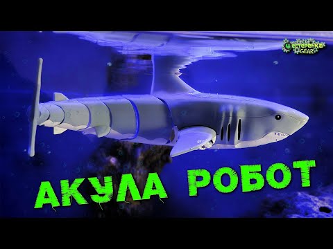 Радиоуправляемая АКУЛА тестируем в аквариуме
