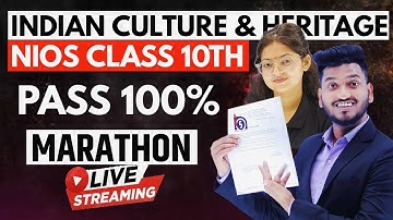 Nios Class 10th Indian Culture and Heritage (223) Very Very Important Questions with Solutions.