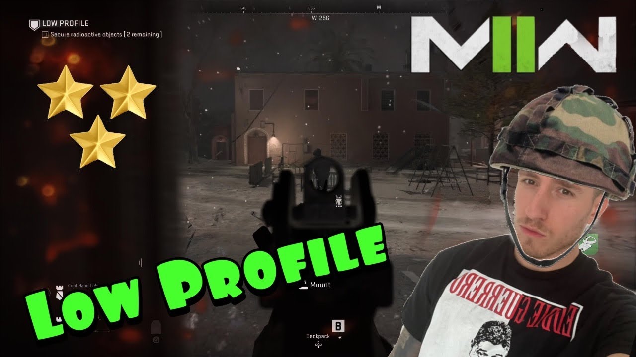Call Of Duty: MW2 | 3 STARS LOW PROFILE (Night Fight Trophy/Achievement) ⭐️ ⭐️ ⭐️