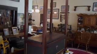 This video is about building an Arts and Crafts style display cabinet.