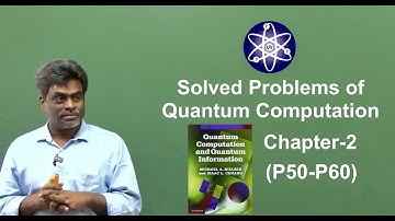Solutions of Quantum Computation chapter 2  (50 to 60)