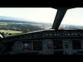 Airbus A320 landing above crosswind limit - wingstrike!